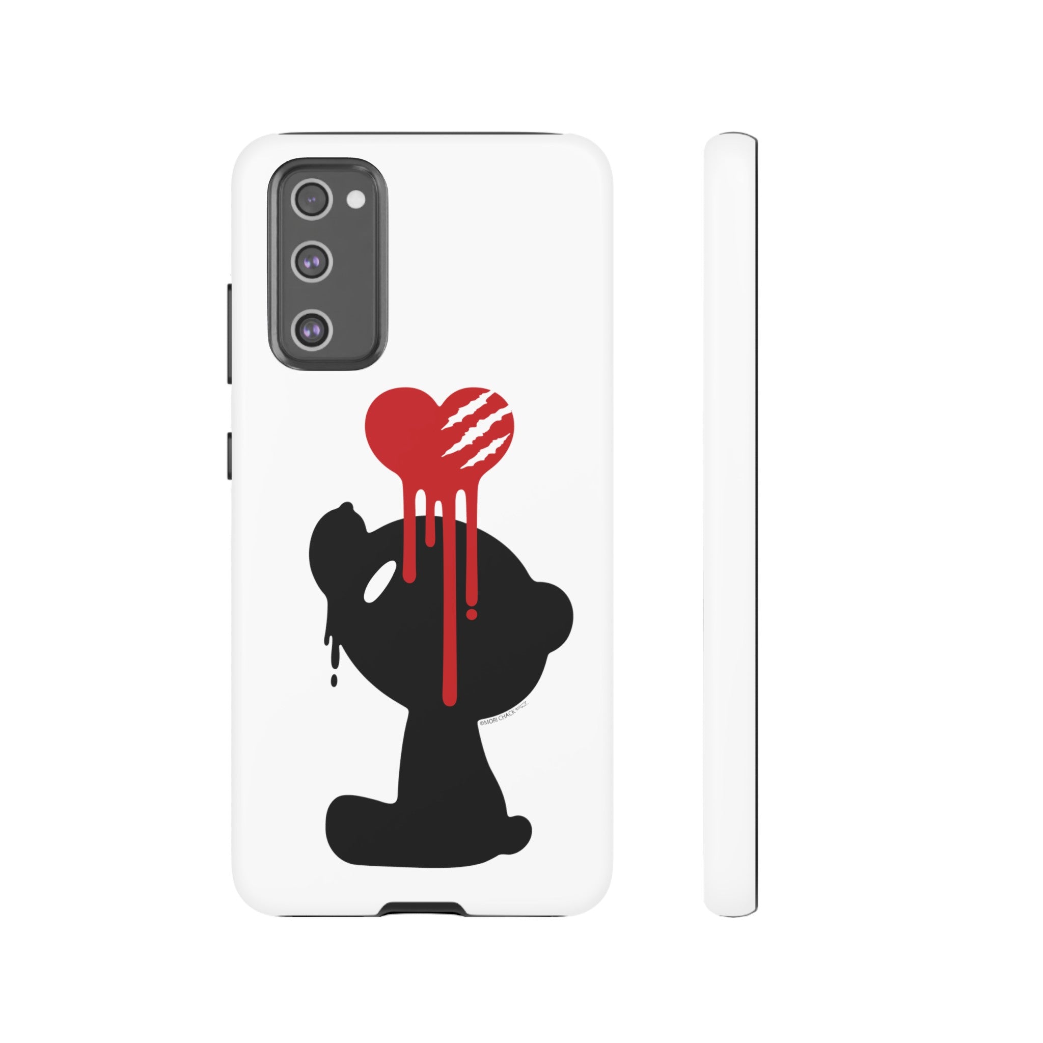 Gloomy Bear Heart - Dual Layer Phone Case